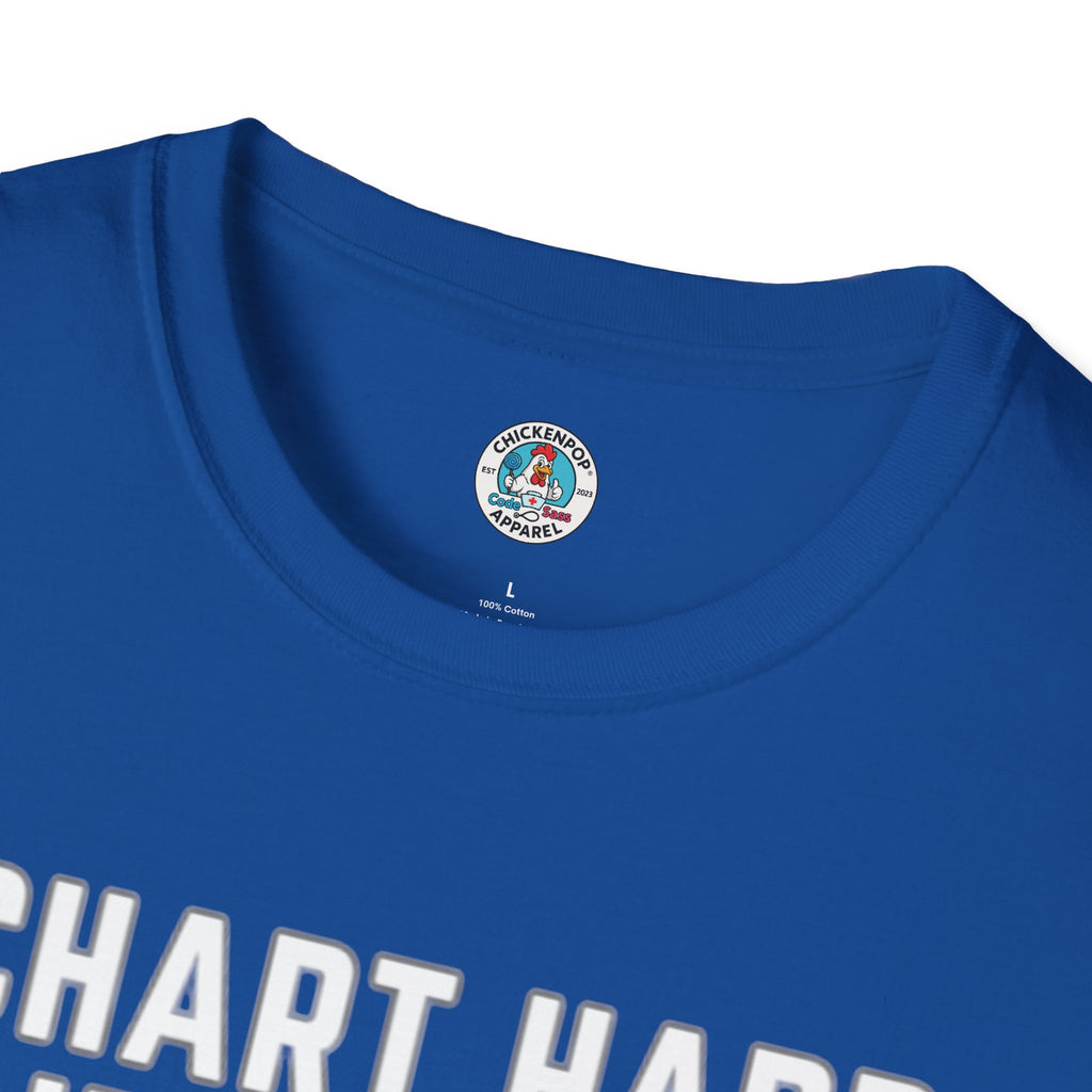 Chart Hard. Lift Heavy. Save Lives. Nurse Tee | Funny Fitness Healthcare Worker Shirt | Gym RN Apparel