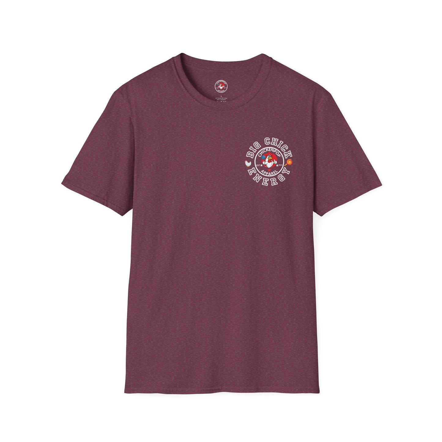Big Chick Energy Double Team Logo Shirt