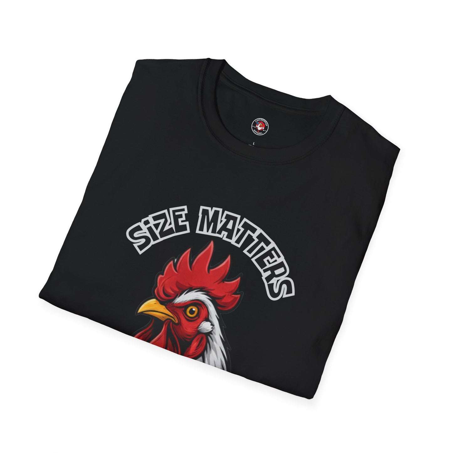 🤏SIZE MATTERS - The Cheeky Unisex ChickenPop Tee