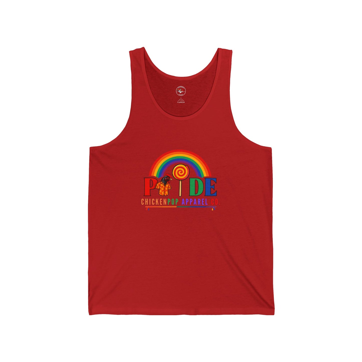 PRIDE Coop Daddy and Lolli Unisex Tank – Sleeveless, Shameless, & Full of Pride
