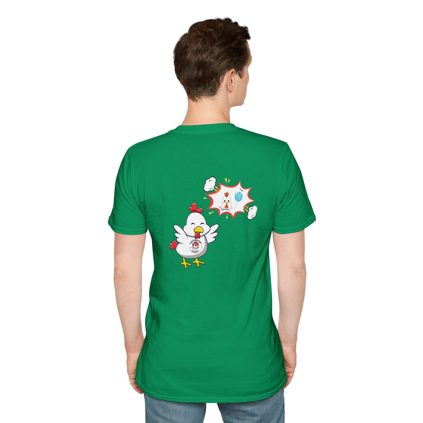 Big Chick Energy Double Team Logo Shirt