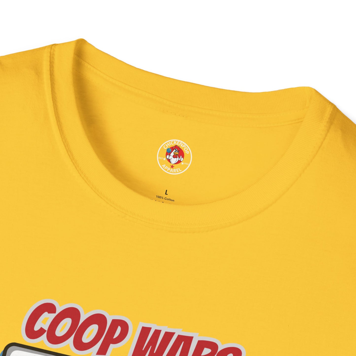 Coop Wars™ Tee – Hilaregg Cluckton vs. Cock-a-Doodle-Don | Political Chicken Fight Shirt