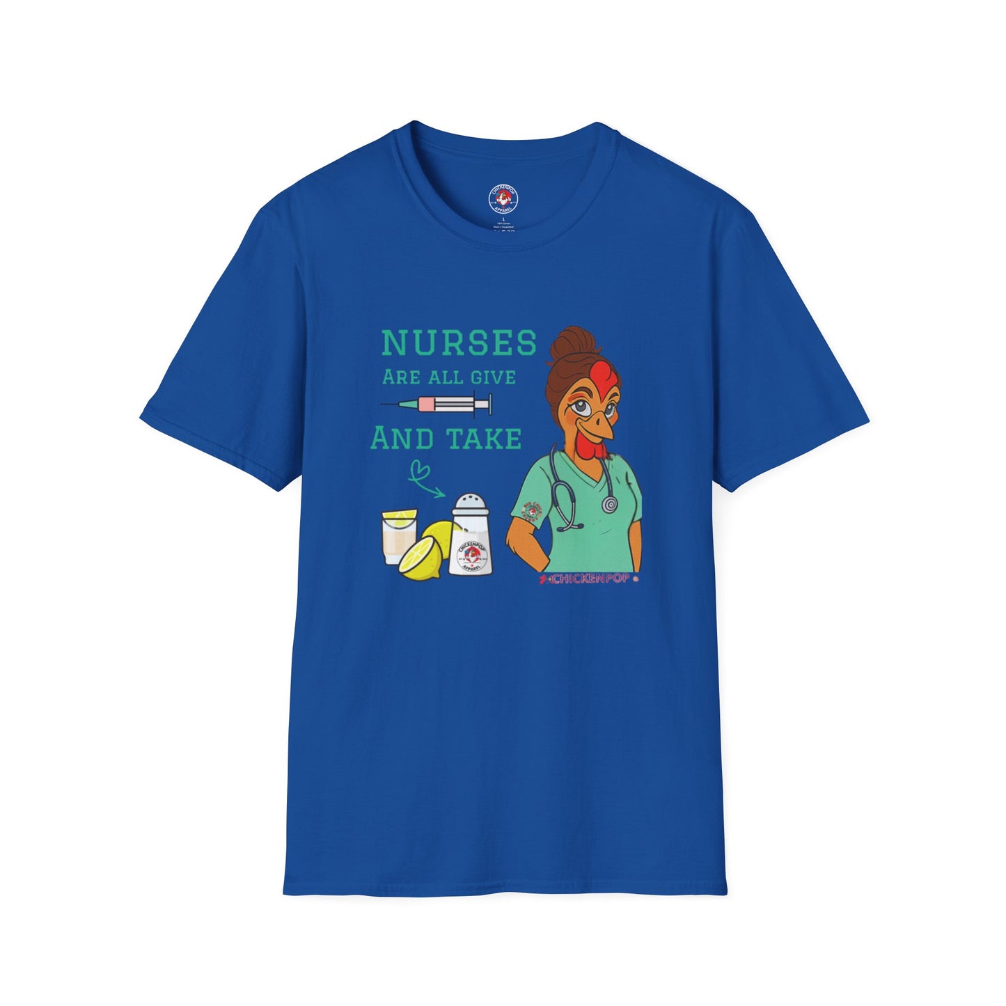 Nurses Are All Give and Take" Shirt | Funny RN Humor Tee | Code Sass Healthcare Apparel