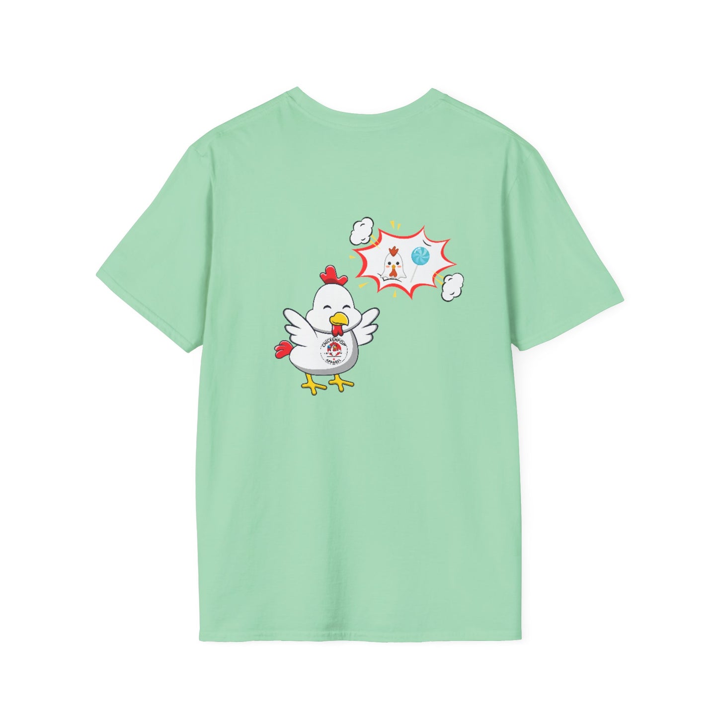 Big Chick Energy Double Team Logo Shirt