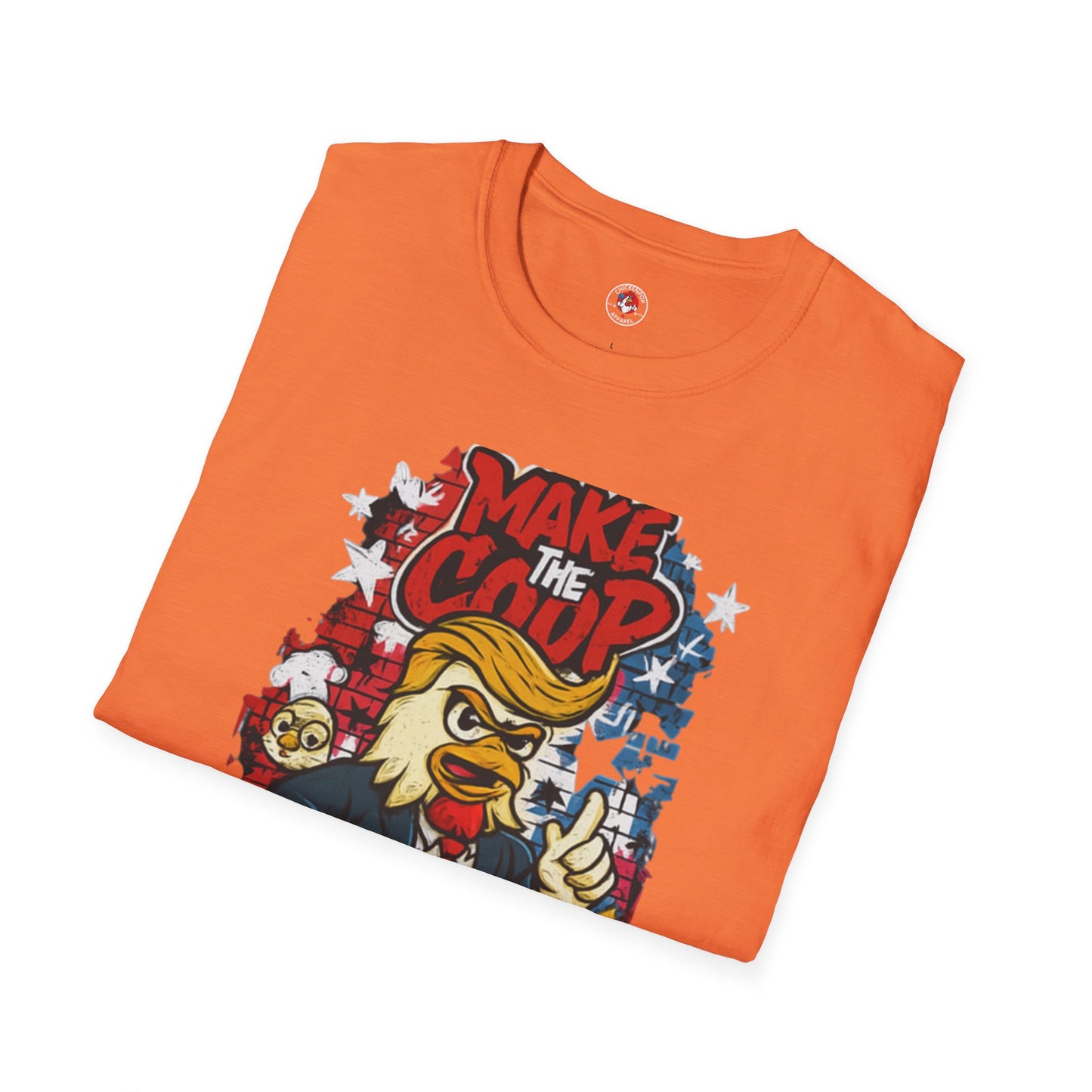 Cock-a-doodle-Don T-Shirt – Make the Coop Great Again | Funny Political Chicken Shirt by ChickenPop Apparel
