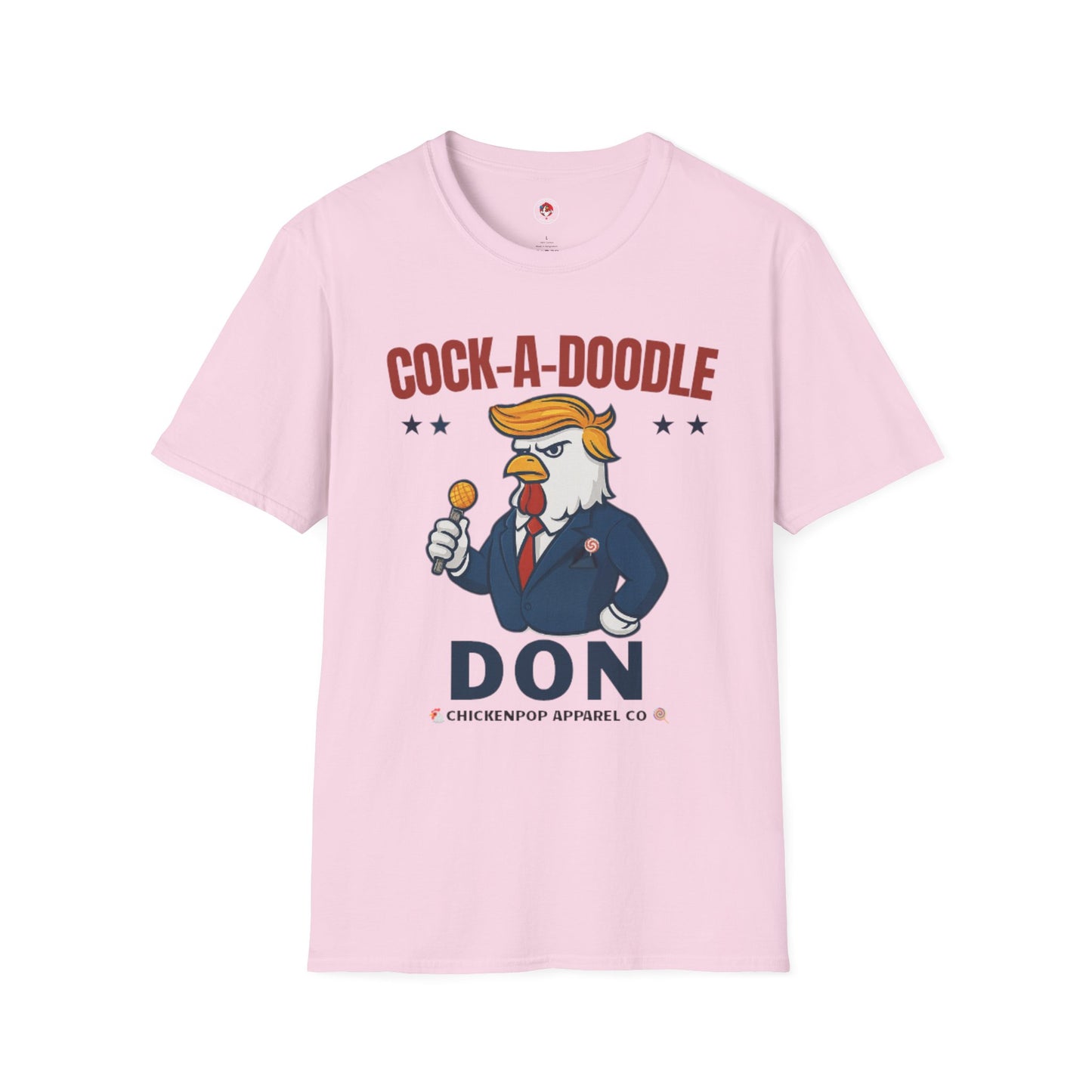 Cock-a-Doodle-Don T-Shirt – Pocket Pop Edition