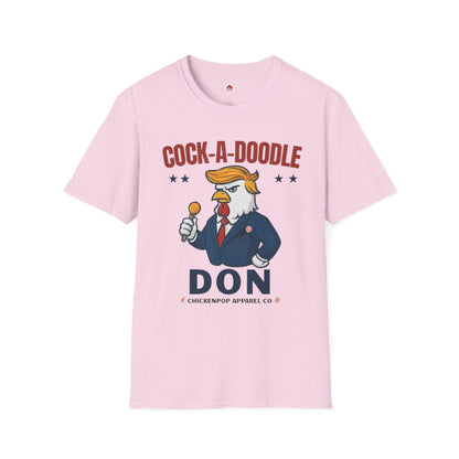 Cock-a-Doodle-Don T-Shirt – Pocket Pop Edition