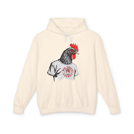 Big Chick Energy GIANT Rooster Hoodie – Bold Chicken Graphic Pullover