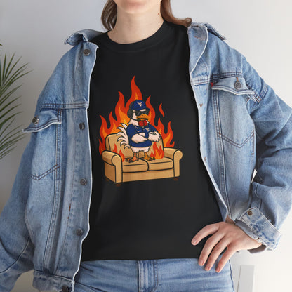 Big Rich Energy WV BURNIN' DOWN THE COUCH Graphic Tee 🔥Free Shipping🔥