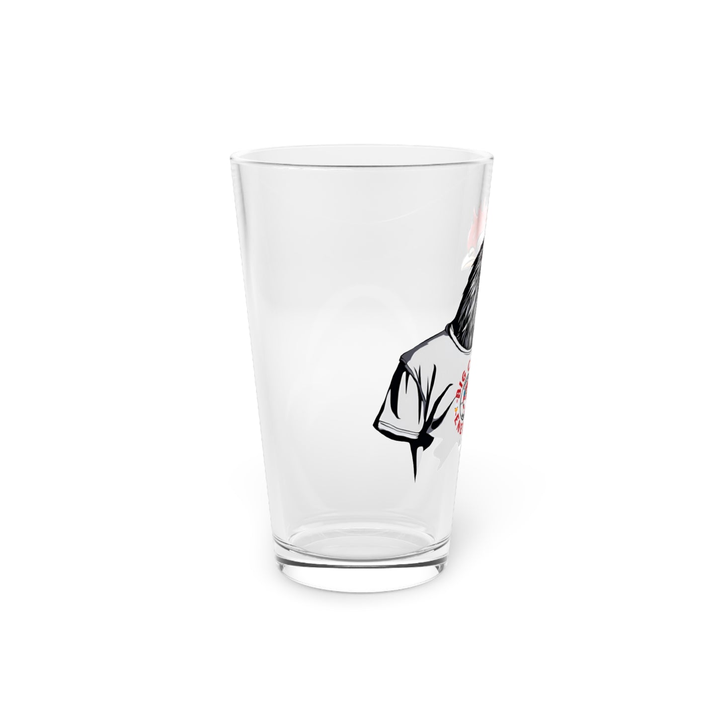 Big Chick Energy  16 oz. Pint Beer Glass