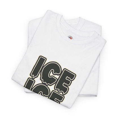 ICE ICE BABY Funny Chicken T-Shirt – Coop Daddy Parody Tee for Music & Poultry Fans