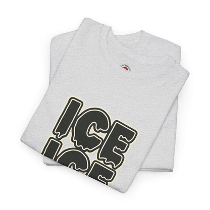 ICE ICE BABY Funny Chicken T-Shirt – Coop Daddy Parody Tee for Music & Poultry Fans