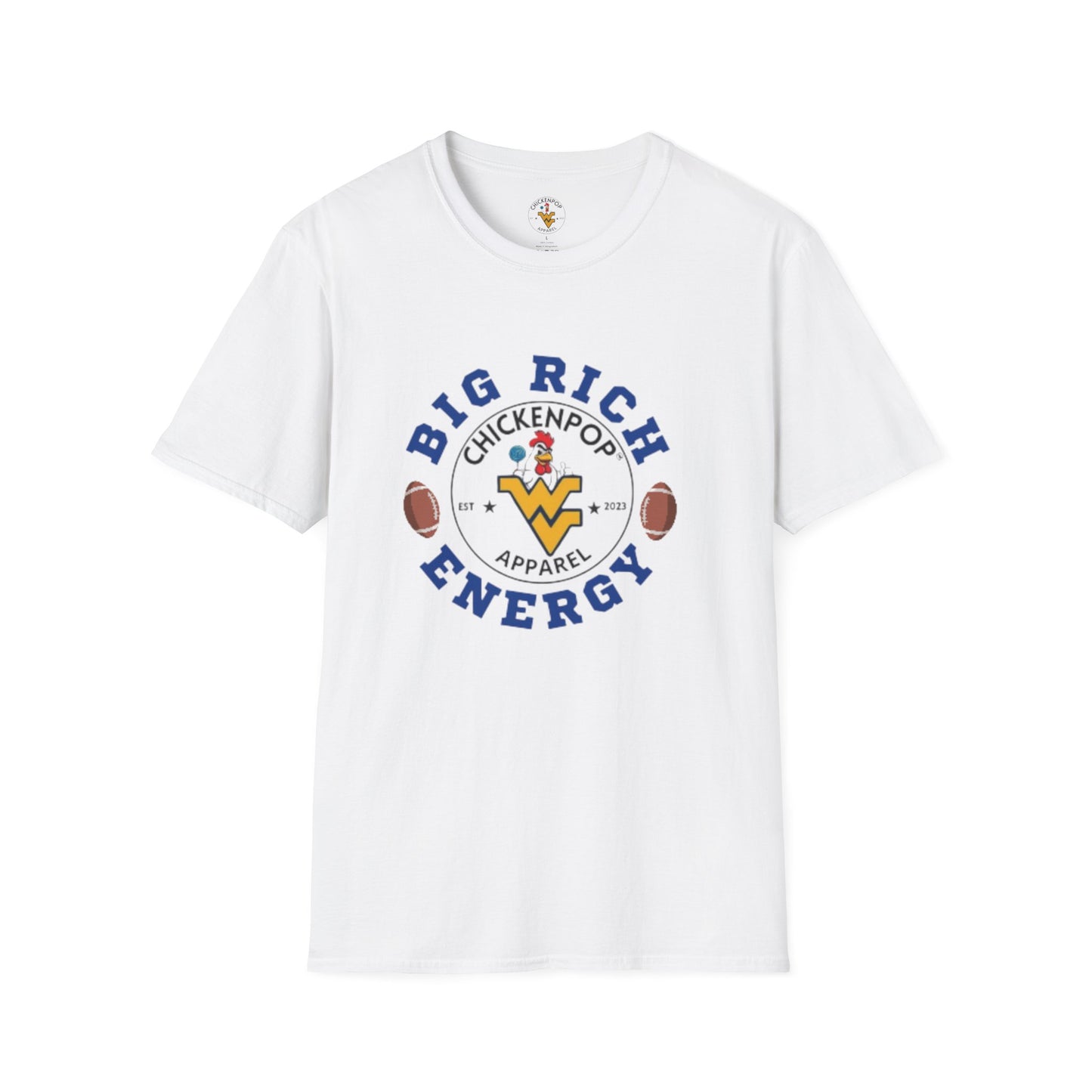 Big Rich Energy WV Logo Tee Unisex