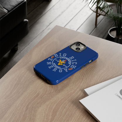Don’t Be A Devries Funny Chicken Phone Case – Durable Dual-Layer Protection for iPhone, Samsung, Pixel – Matte or Glossy Finish Blue