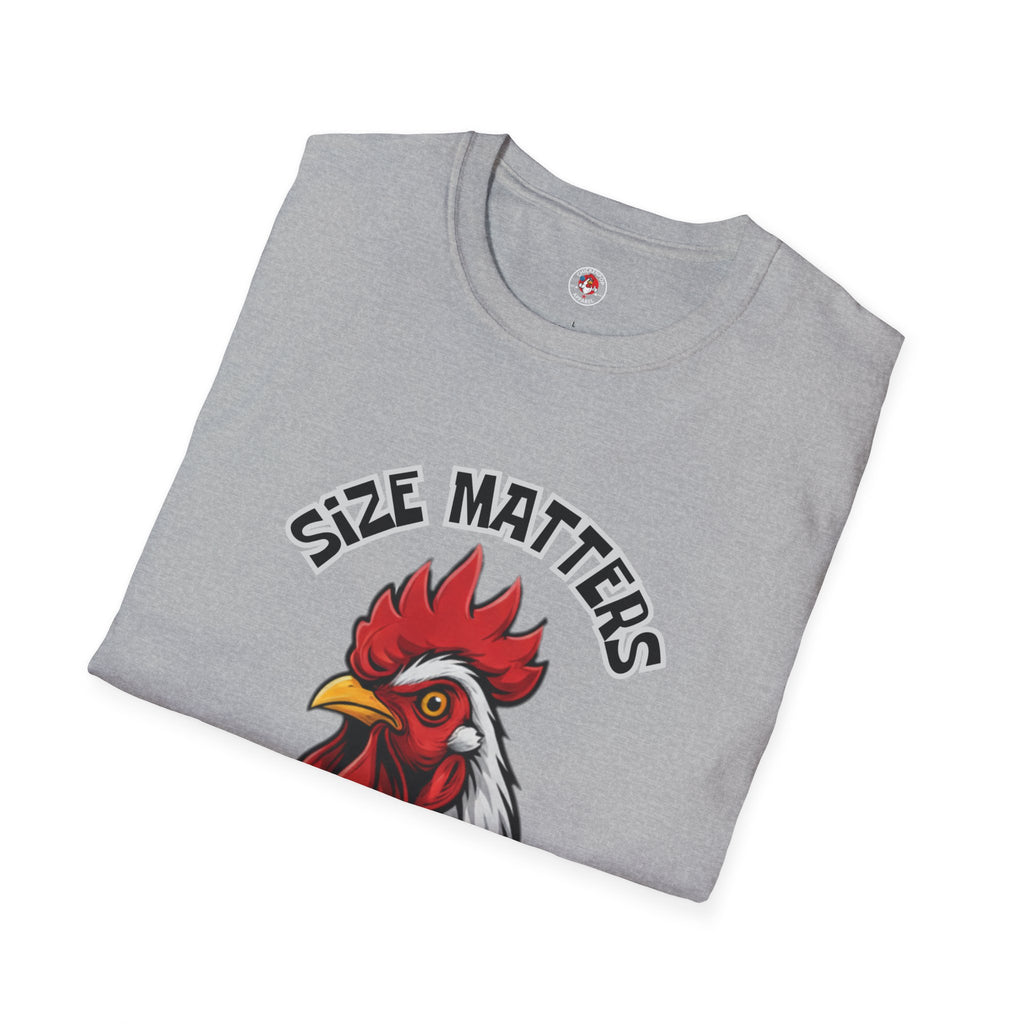 🤏SIZE MATTERS - The Cheeky Unisex ChickenPop Tee