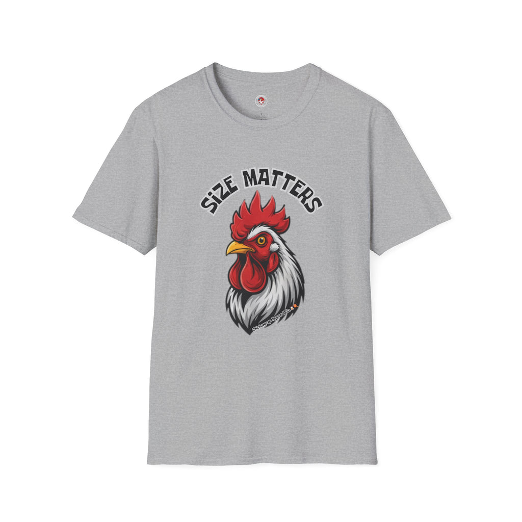 🤏SIZE MATTERS - The Cheeky Unisex ChickenPop Tee