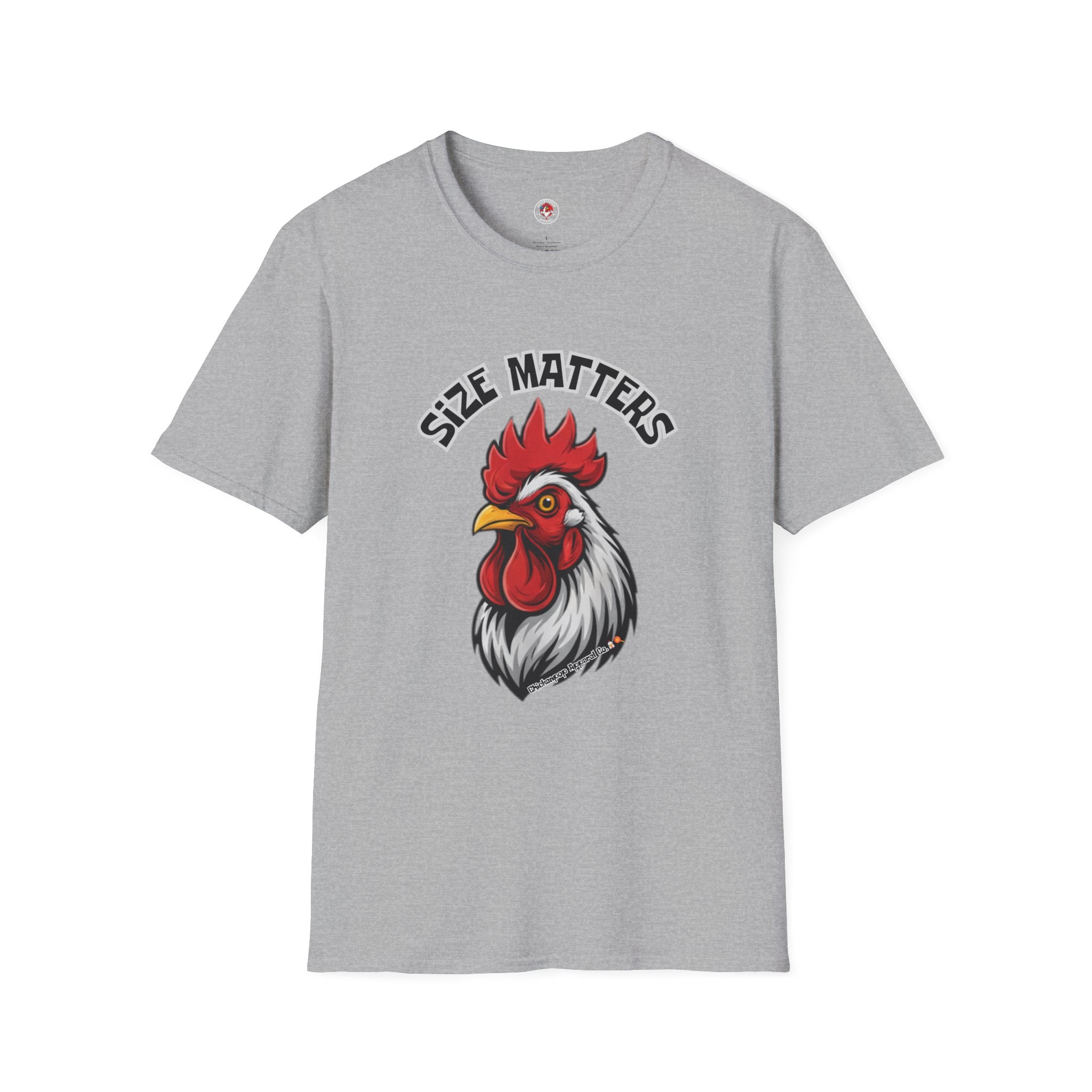🤏SIZE MATTERS - The Cheeky Unisex ChickenPop Tee