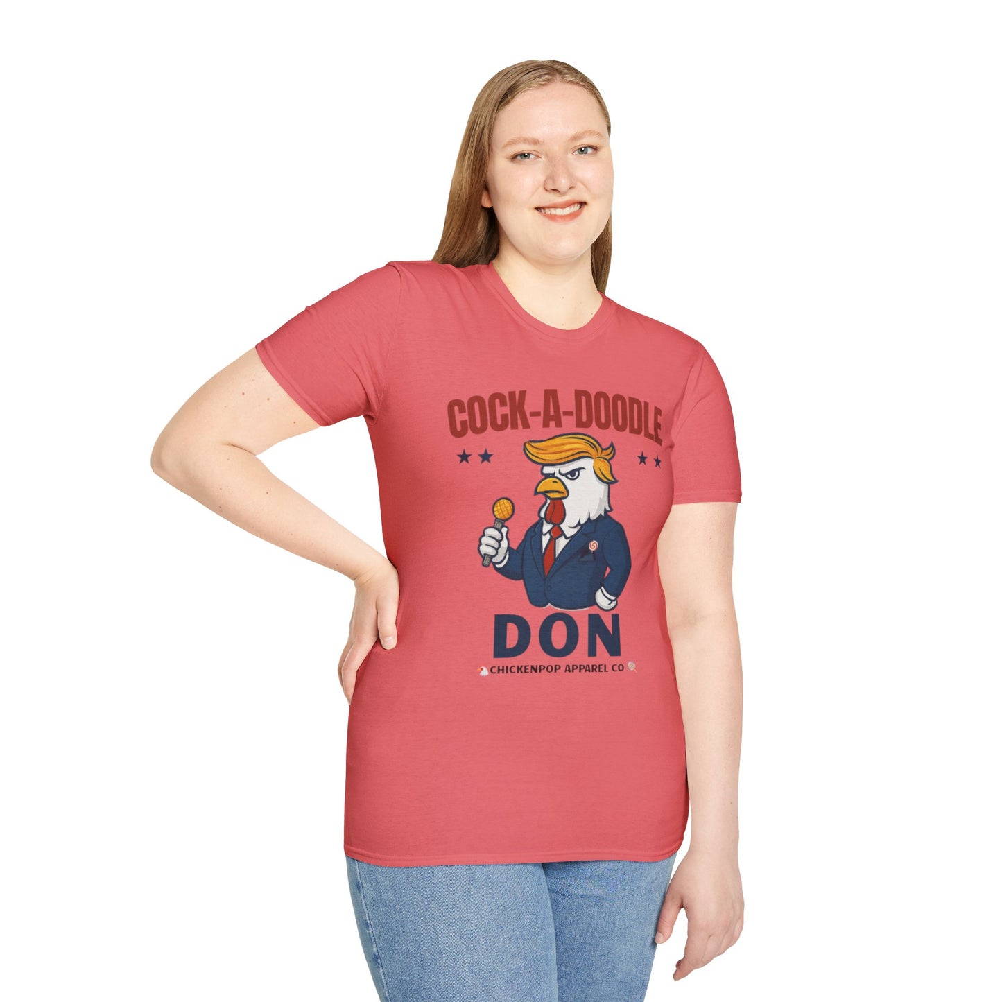 Cock-a-Doodle-Don T-Shirt – Pocket Pop Edition