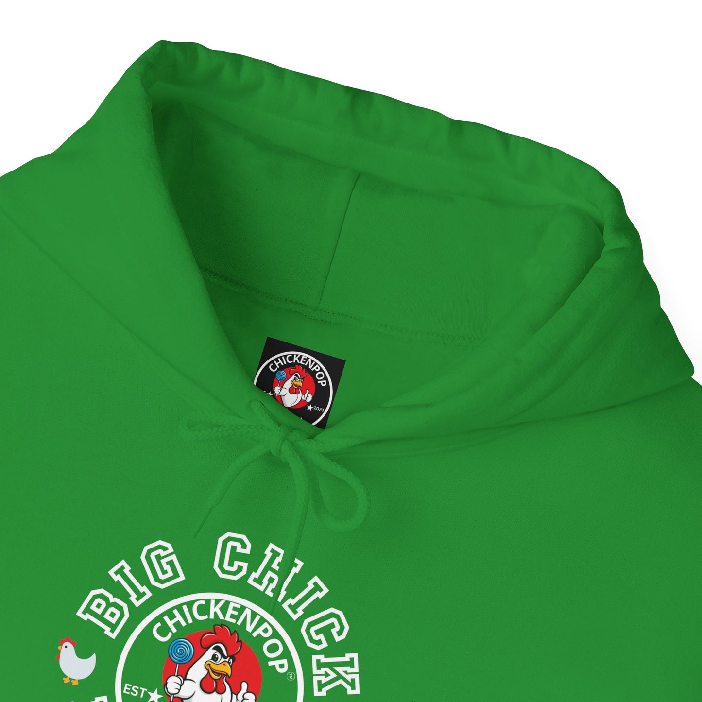 Big Chick Energy Logo Unisex Hoodie - ChickenPop Arm Logo Edition