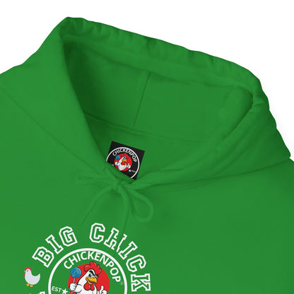 Big Chick Energy Logo Unisex Hoodie - ChickenPop Arm Logo Edition