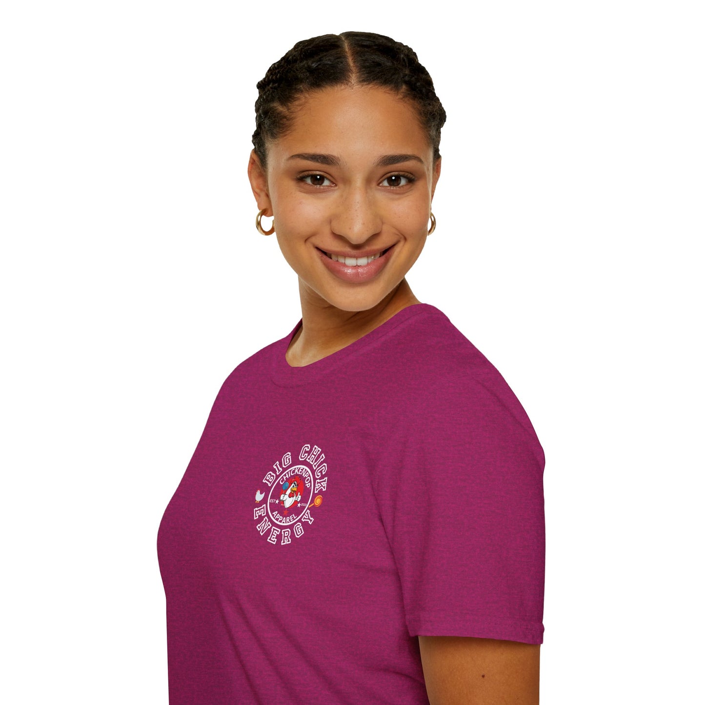 Big Chick Energy Double Team Logo Shirt