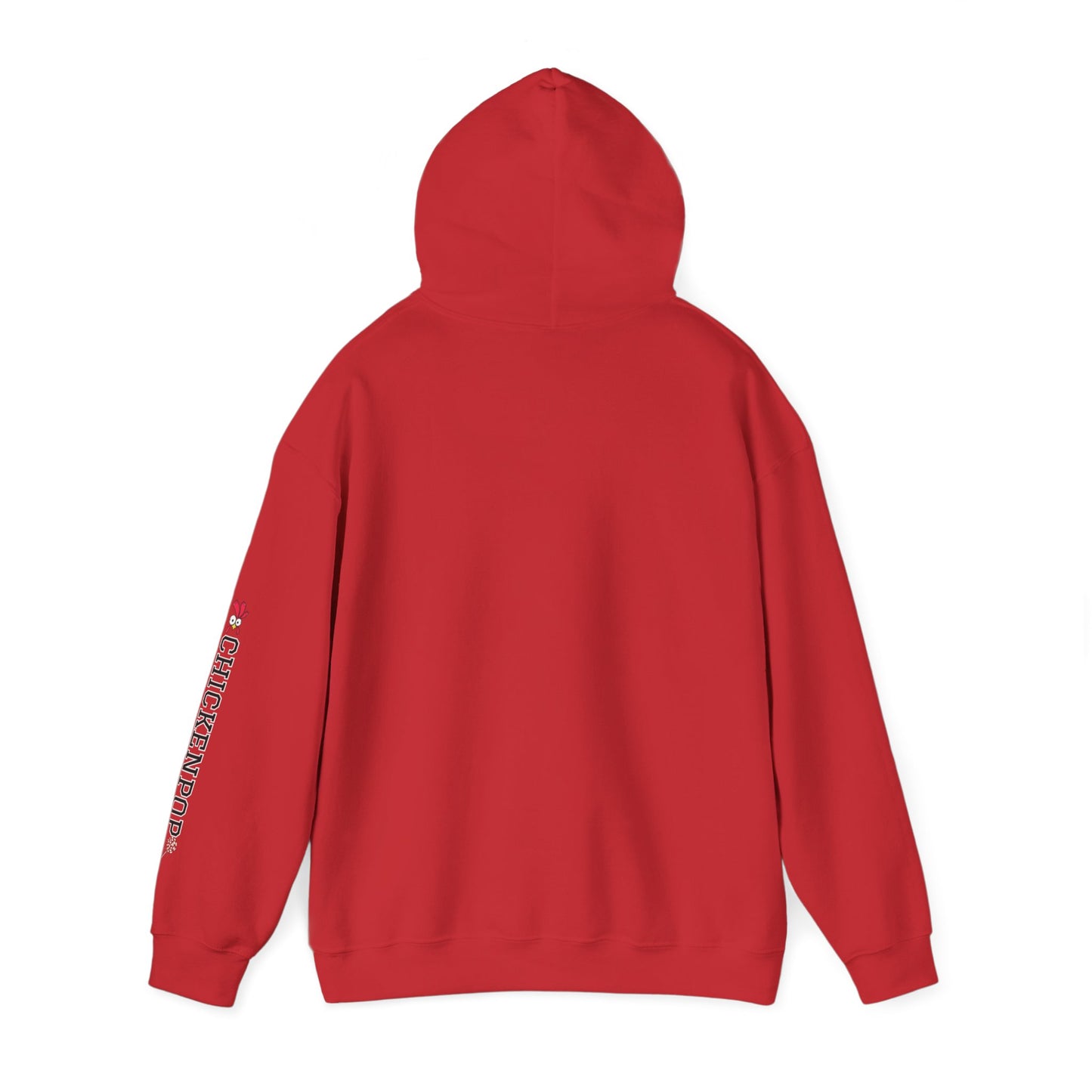 Roblox Chicken Thinks Hoodie UNISEX - ChickenPop Arm Logo Edition