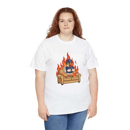 Big Rich Energy WV BURNIN' DOWN THE COUCH Graphic Tee 🔥Free Shipping🔥