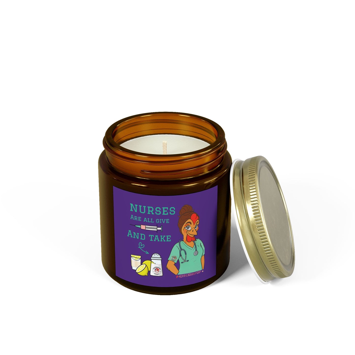 Nurses Are All Give And Take Unique Gifts for Healthcare Workers, Aromatherapy Candles, Cute Nursery Decor, Self-Care Essentials