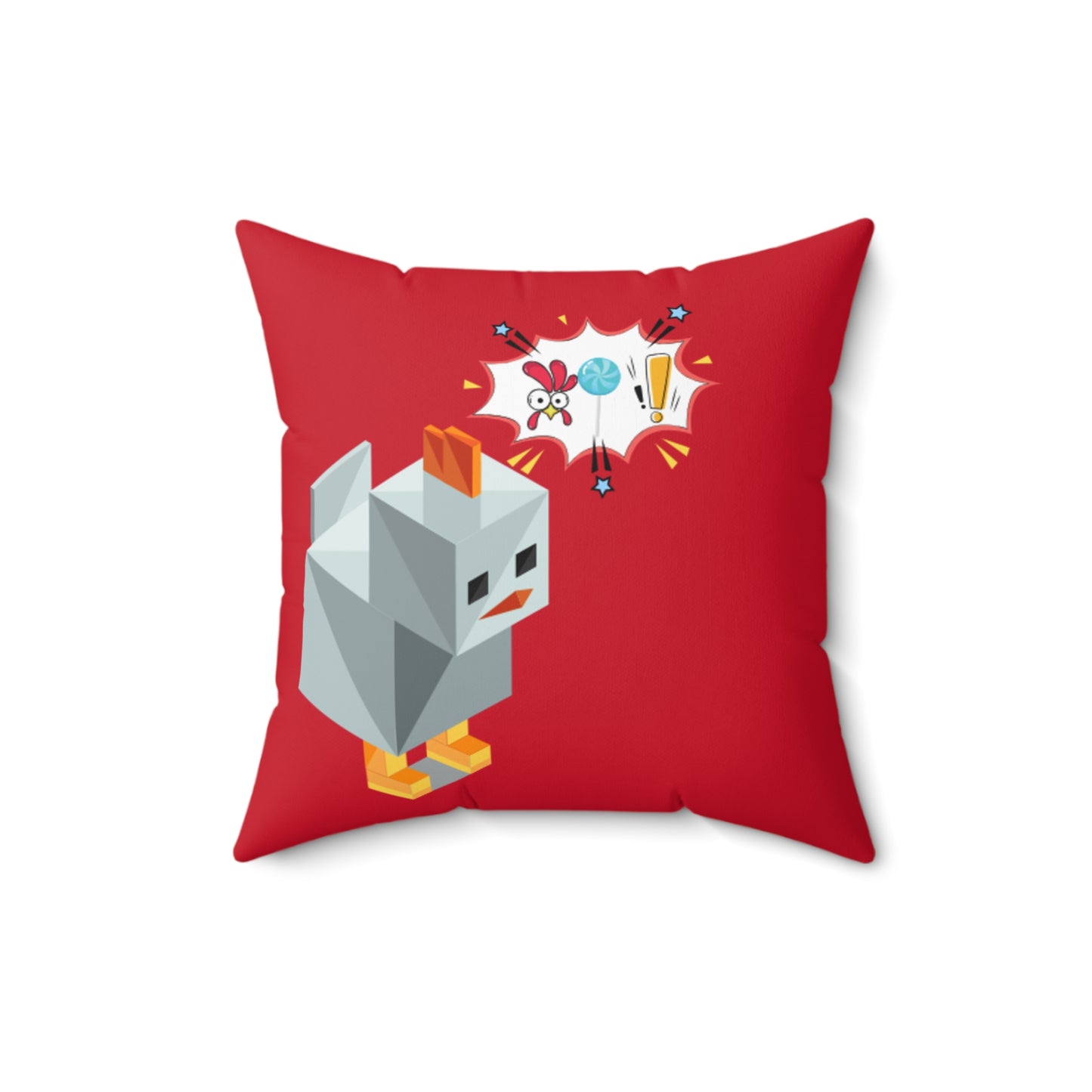 Roblox Chick Spun Polyester Square Pillow
