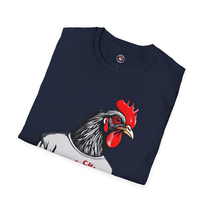 Big Chick Energy Giant Rooster Unisex Tee