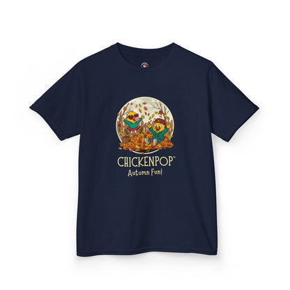 Kids Tee - Lil’ Cluckers 'Autumn Fun' ChickenPop Shirt