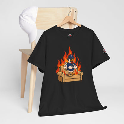 Big Rich Energy WV BURNIN' DOWN THE COUCH Graphic Tee 🔥Free Shipping🔥