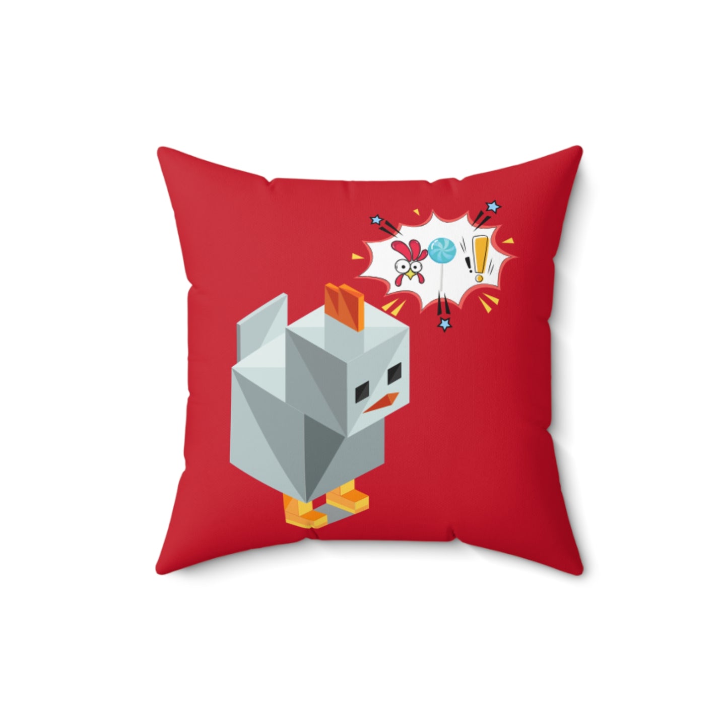 Roblox Chick Spun Polyester Square Pillow