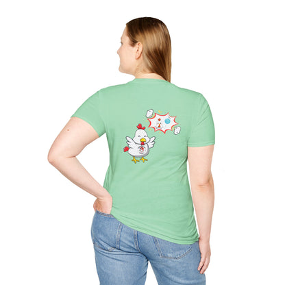 Big Chick Energy Double Team Logo Shirt