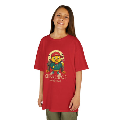 Kids Tee - Scramble the Vampire Lil' Cluckers Halloween Shirt