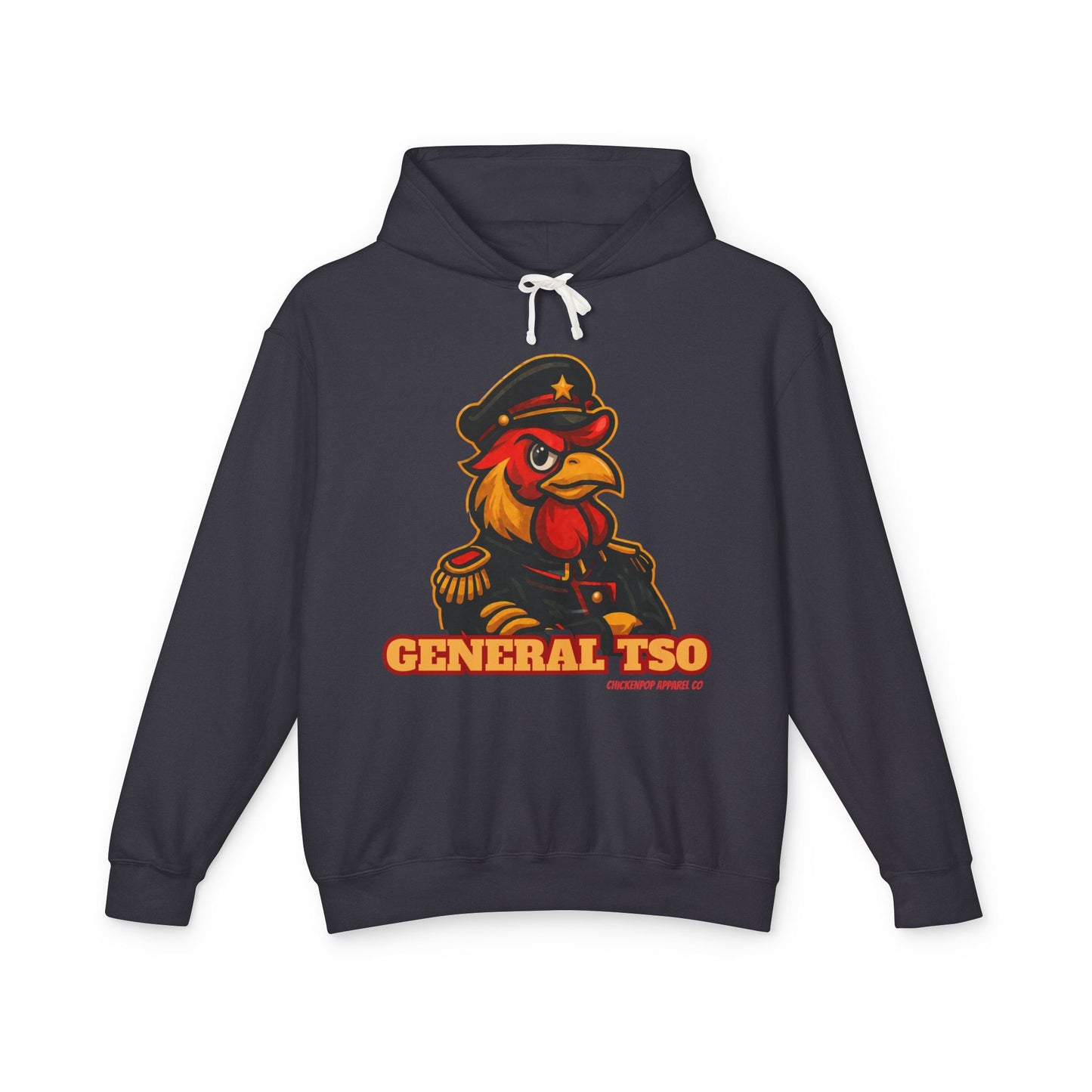 General Tso 🔥 – The Spiciest Rooster in the Coop Unisex Hoodie Cock-A-Doodle Don
