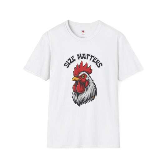 🤏SIZE MATTERS - The Cheeky Unisex ChickenPop Tee
