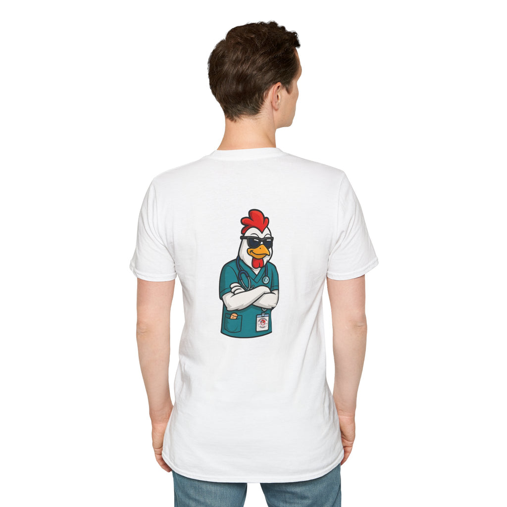 Chart Hard. Lift Heavy. Save Lives. Nurse Tee | Funny Fitness Healthcare Worker Shirt | Gym RN Apparel