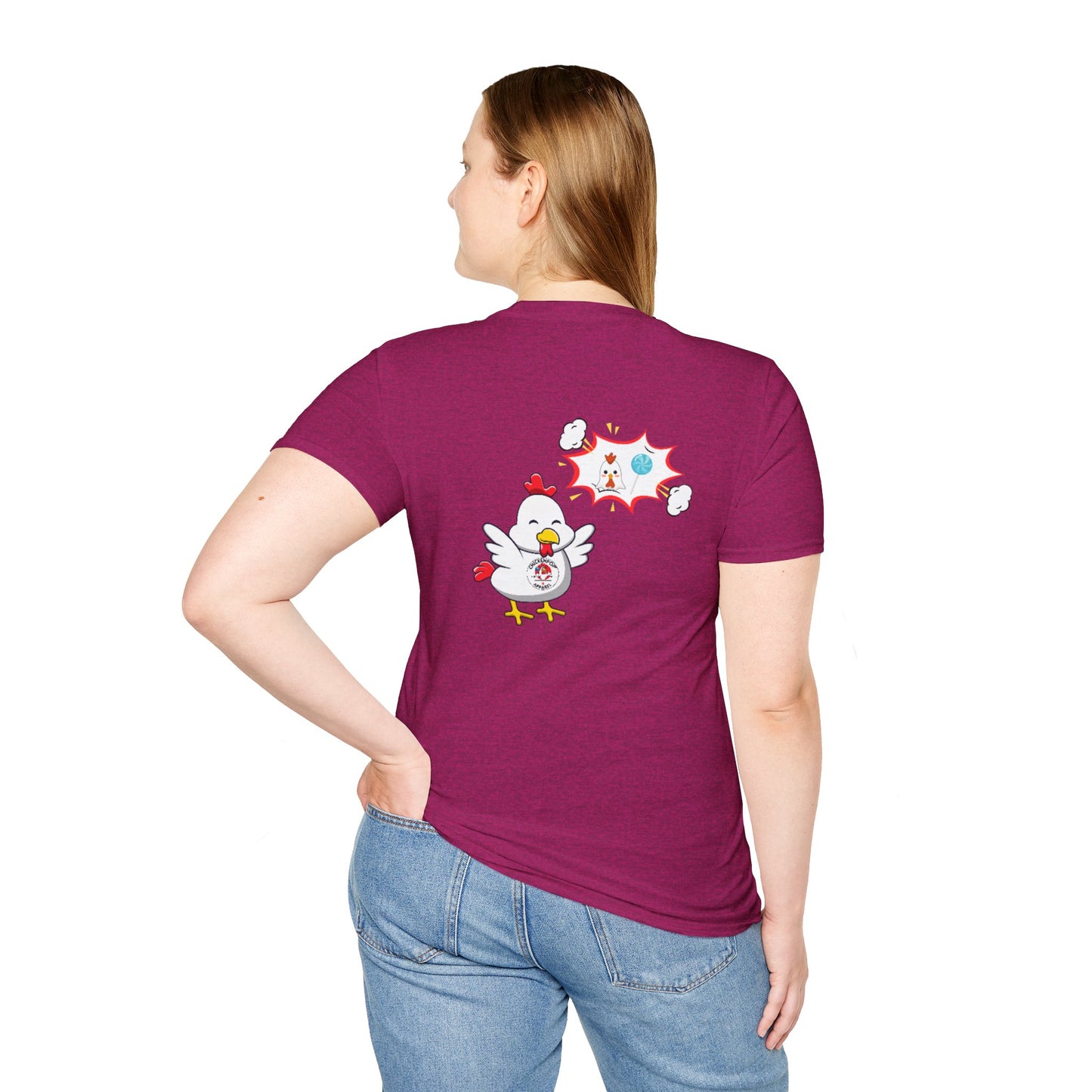 Big Chick Energy Double Team Logo Shirt