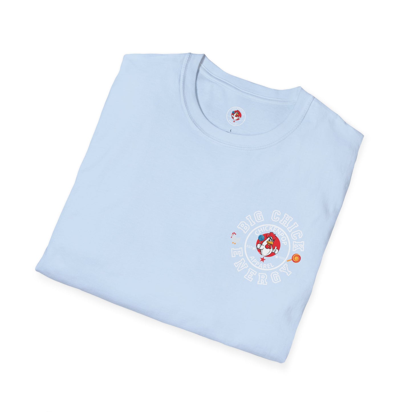 Big Chick Energy Double Team Logo Shirt