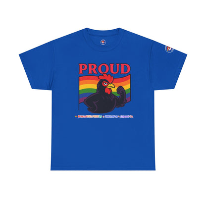 Proud Unisex Tee – Strut Boldly, Love Loudly