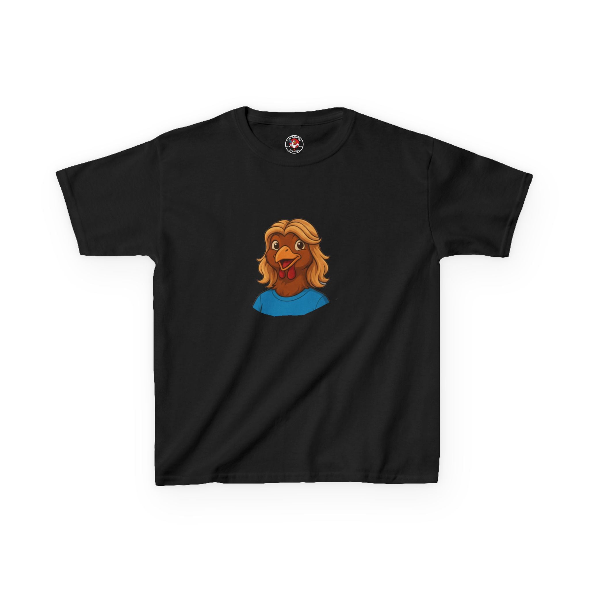 Lil Cluckers Custom Cluckified™ Kids T-Shirt | Child's Photo to Cartoon Chicken Tee | Unique Children's Gift