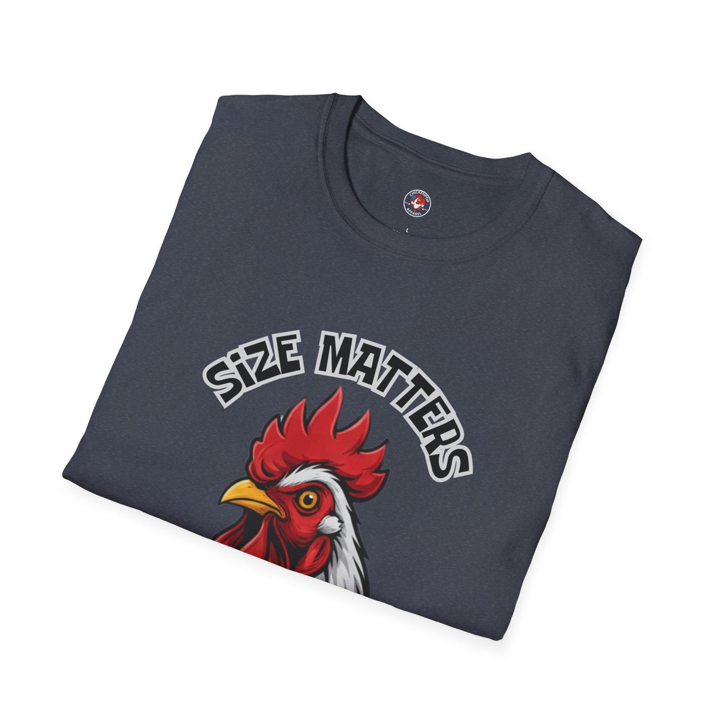 🤏SIZE MATTERS - The Cheeky Unisex ChickenPop Tee
