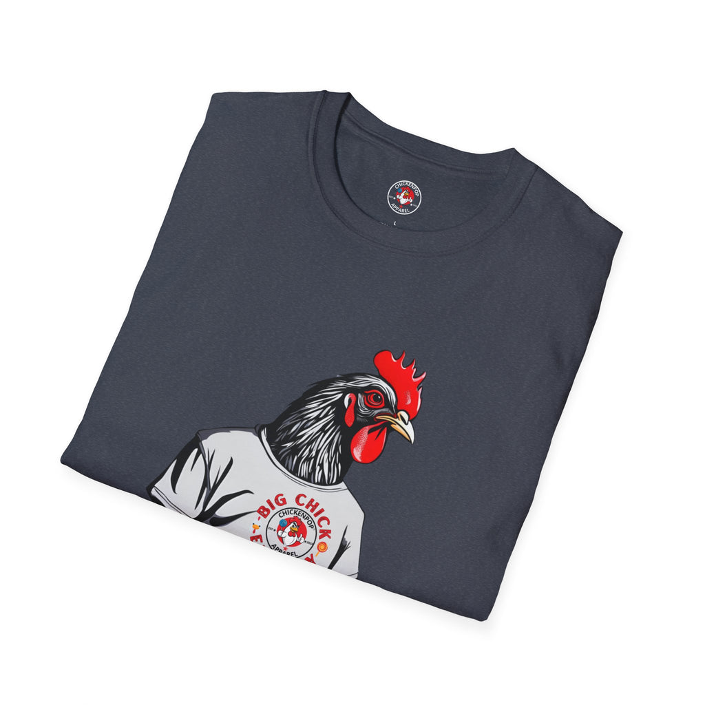 Big Chicken Energy Unisex Tee | Giant Rooster Shirt | Funny Graphic T-Shirt | ChickenPop Apparel Co.