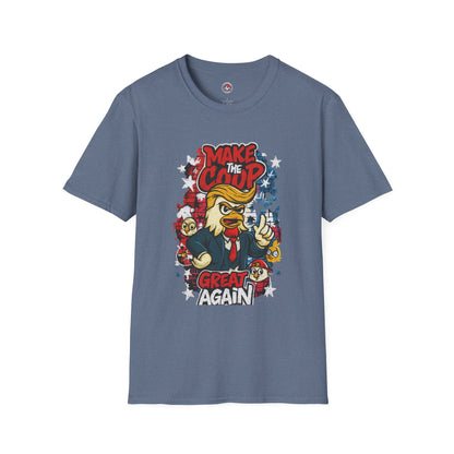 Cock-a-doodle-Don T-Shirt – Make the Coop Great Again | Funny Political Chicken Shirt by ChickenPop Apparel