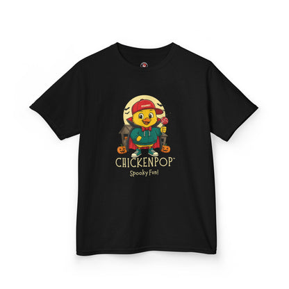 Kids Tee - Scramble the Vampire Lil' Cluckers Halloween Shirt