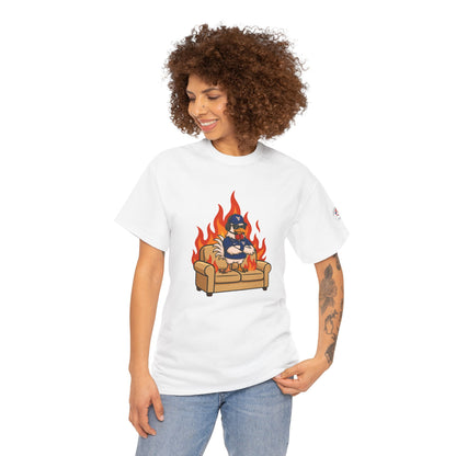 Big Rich Energy WV BURNIN' DOWN THE COUCH Graphic Tee 🔥Free Shipping🔥