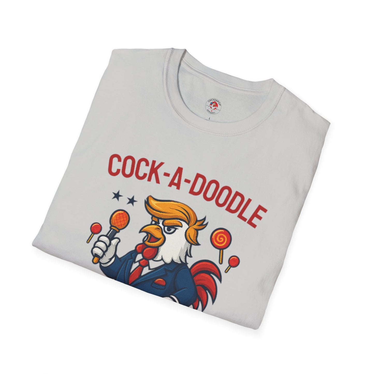 Cock-a-Doodle-Don T-Shirt – Lollipop Drop Edition