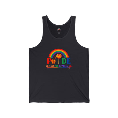 PRIDE Coop Daddy and Lolli Unisex Tank – Sleeveless, Shameless, & Full of Pride