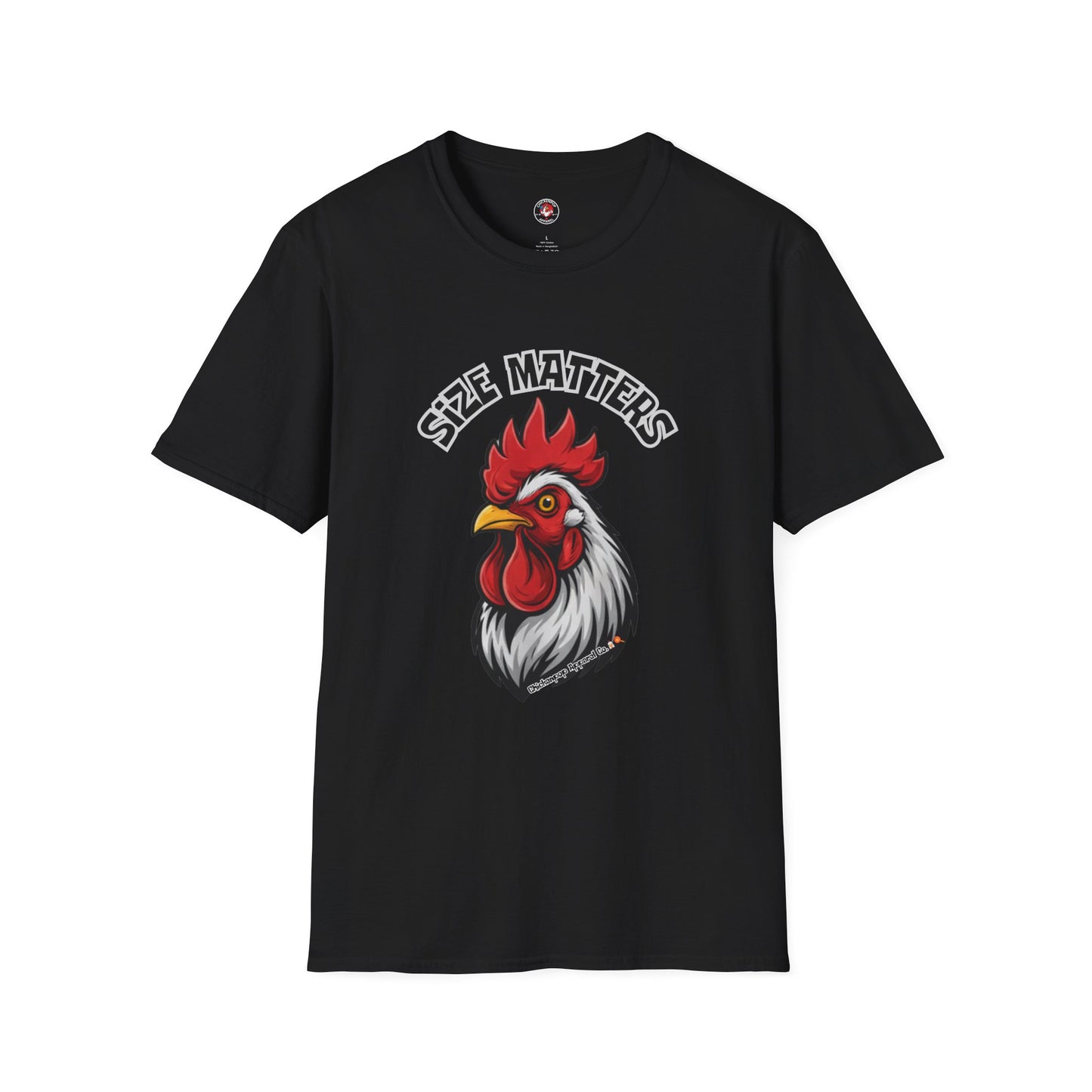 🤏SIZE MATTERS - The Cheeky Unisex ChickenPop Tee